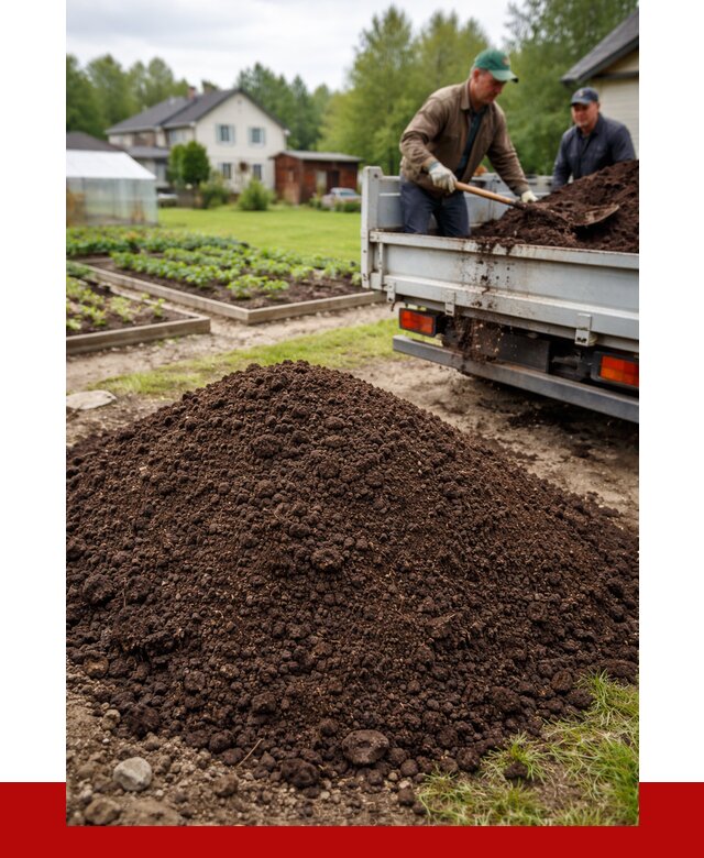 Плодородный грунт в Саяногорске с доставкой от 4302 р. | ПРОНЕРУДСнг