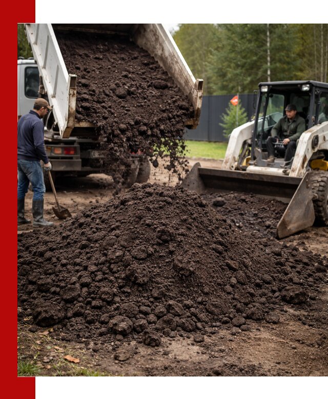 Плодородный грунт с доставкой в Саяногорске для садов и огородов