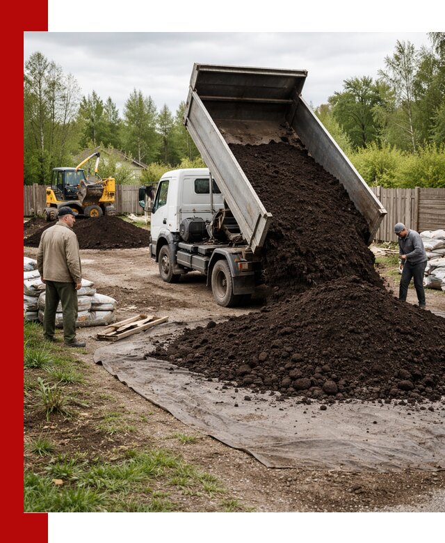 Доставка качественного почвогрунта в Саяногорске оптом и в розницу