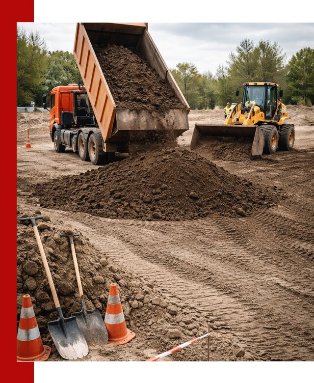 Поставка и доставка планировочного грунта в Саяногорске