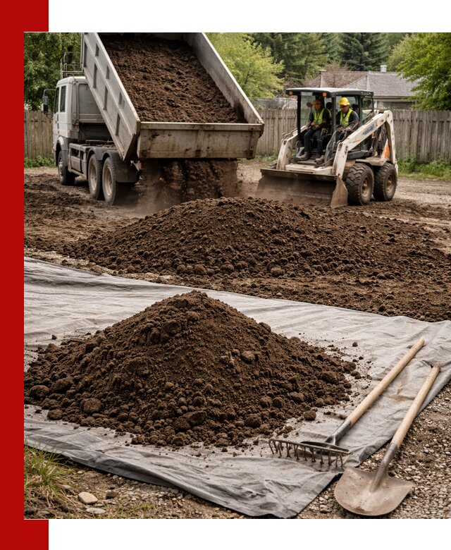 Грунт для отсыпки участка с доставкой в Саяногорске