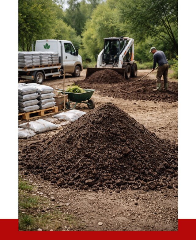 Грунт для озеленения с доставкой в Саяногорске от 1844 р. | ПРОНЕРУДСнг