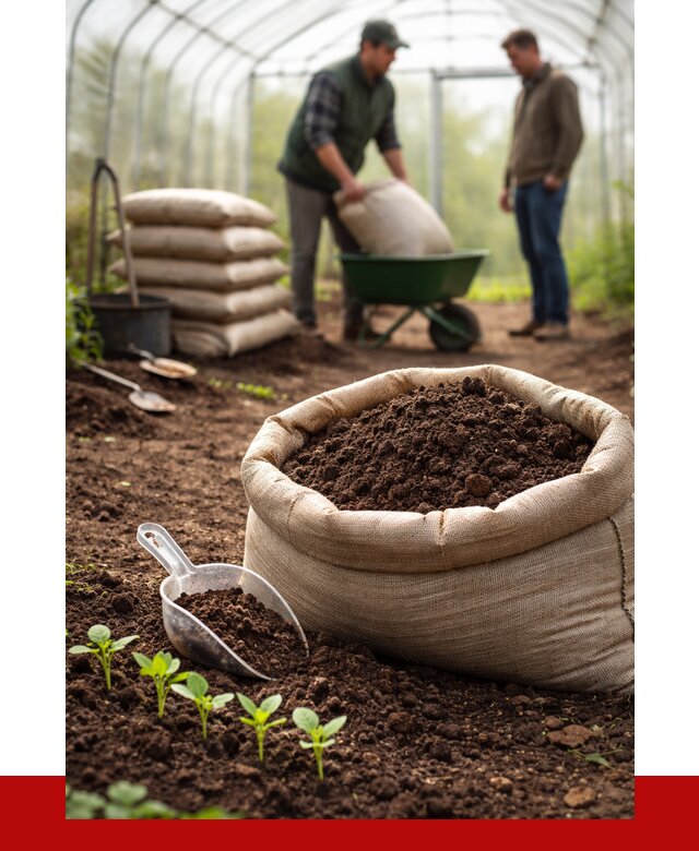 Грунт для теплицы в Саяногорске с доставкой от 1536 р. | ПРОНЕРУДСнг