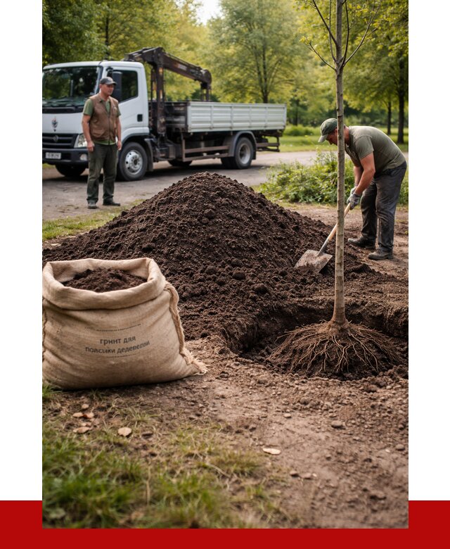Грунт для посадки деревьев в Саяногорске от 1229 р. | ПРОНЕРУДСнг