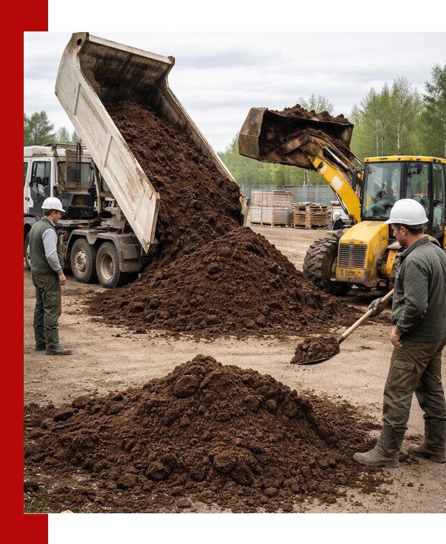 Доставка торфа оптом и в мешках в Саяногорске