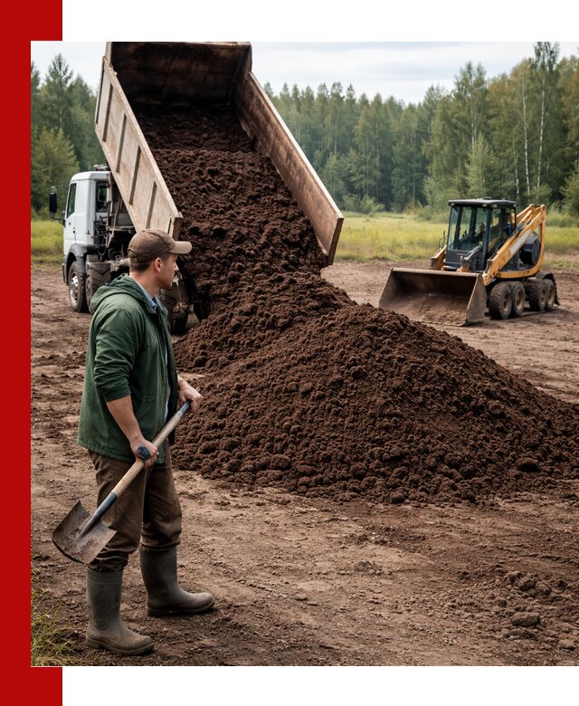 Купить верховой торф с доставкой в Саяногорске для садоводства и растений