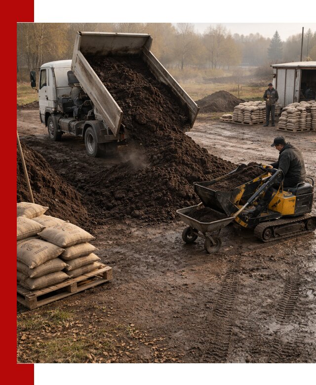 Кислый торф в доставке по выгодным ценам в Саяногорске