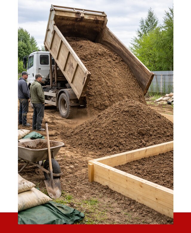 Торфо песчаная смесь в Саяногорске с доставкой от 1895 р. | ПРОНЕРУДСнг