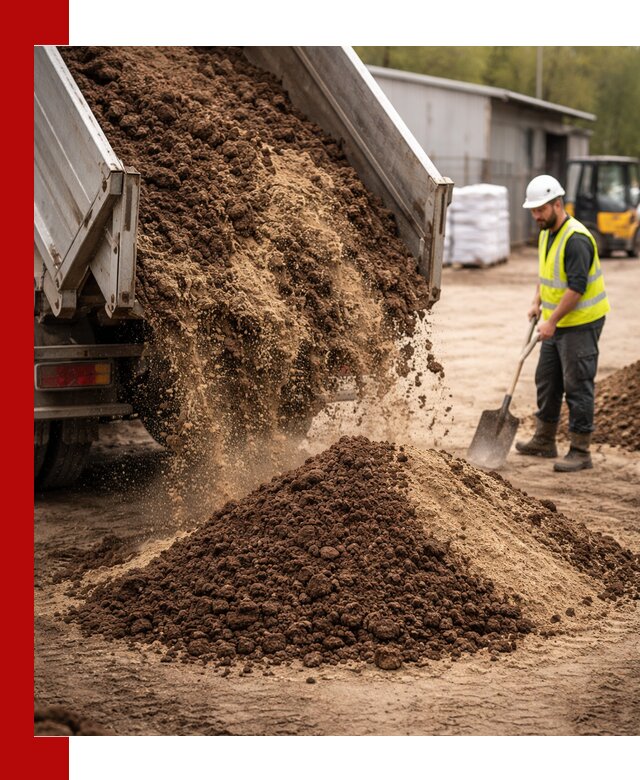 Доставка торфо-песчаной смеси в Саяногорске для строительства и озеленения