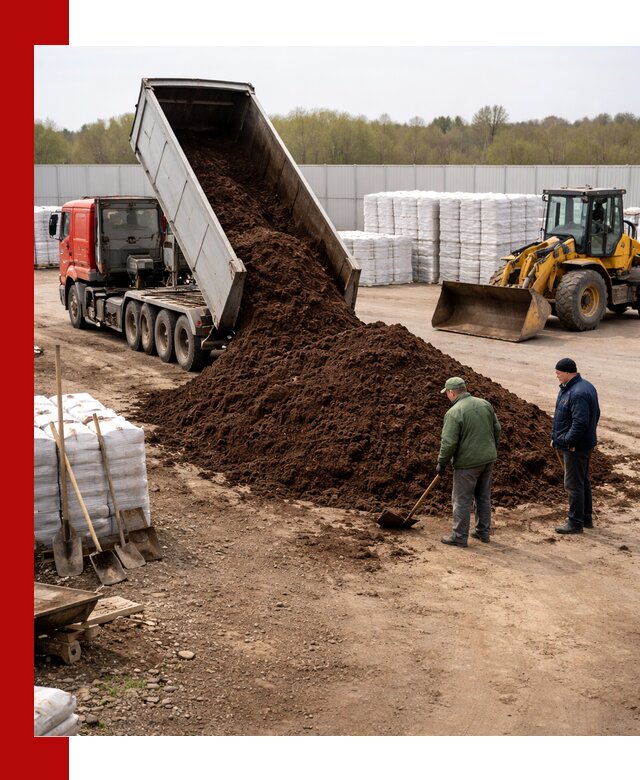 Доставка торфяных смесей оптом и в розницу в Саяногорске