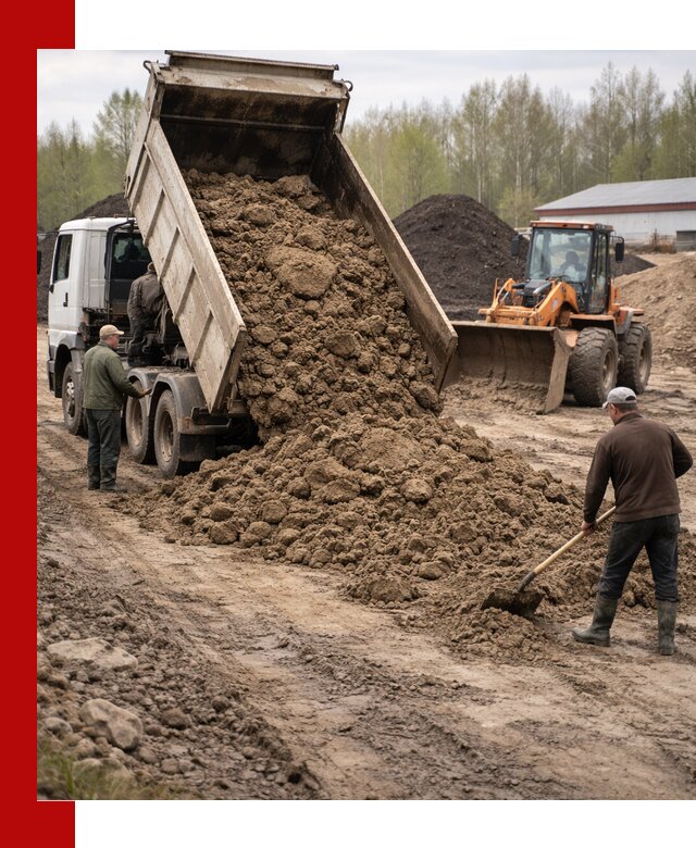 Доставка глин и суглинков в Саяногорске оптом и вкрай