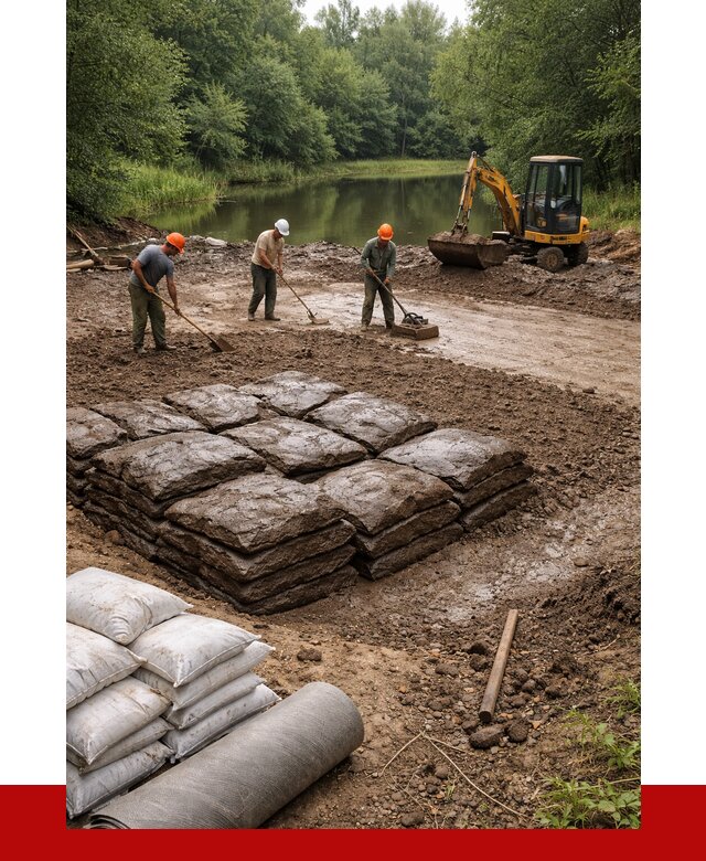 Купить глину для пруда в Саяногорске от 4609 р. с доставкой | ПРОНЕРУДСнг