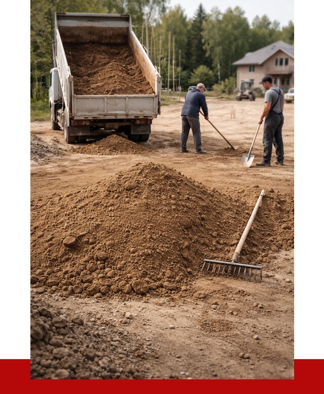 Суглинок для планировки в Саяногорске с доставкой от 4302 р. | ПРОНЕРУДСнг