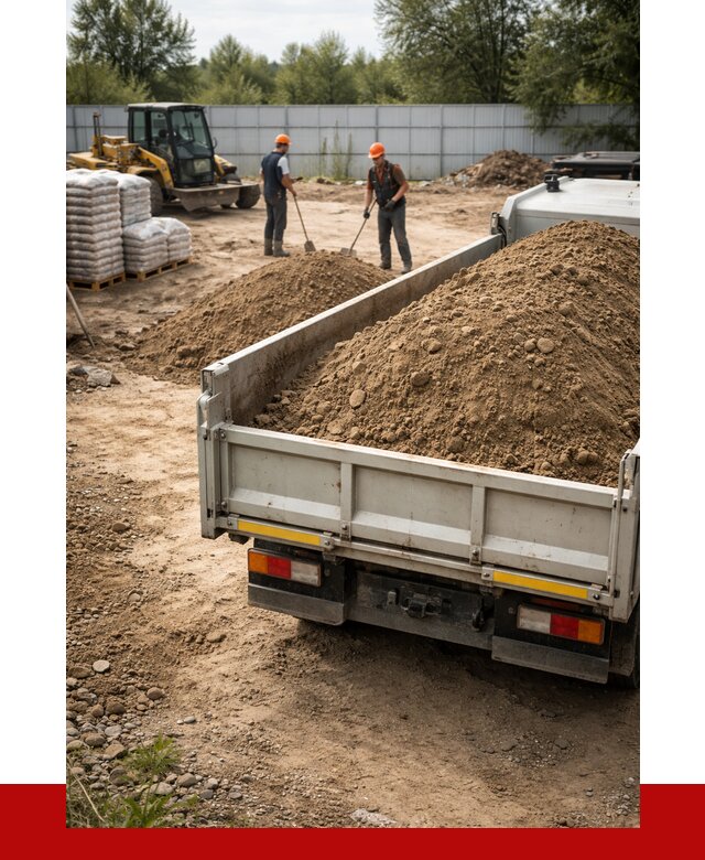 Супесь с доставкой в Саяногорске от 2510 р. за куб | ПРОНЕРУДСнг