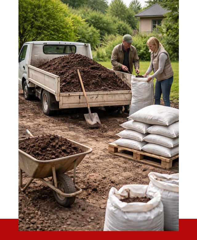 Перегной в мешках с доставкой в Саяногорске от 2253 р. | ПРОНЕРУДСнг
