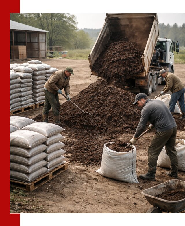 Доставка компоста оптом и в розницу в Саяногорске