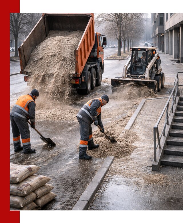 Поставка противогололедных материалов в Саяногорске
