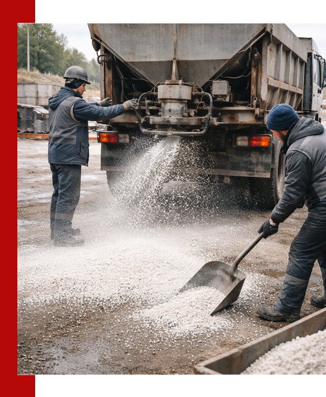 Доставка и продажа хлористого кальция в Саяногорске