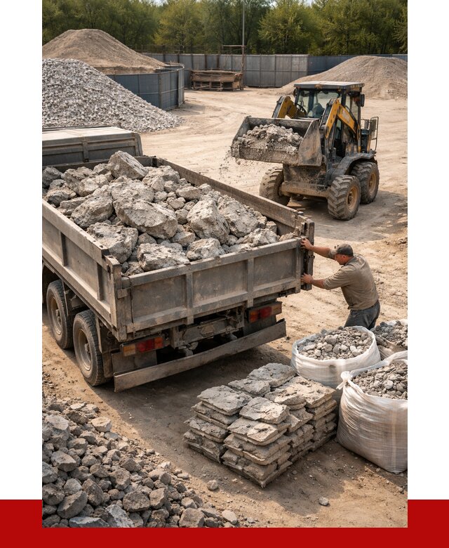 Купить бой бетона с доставкой в Саяногорске от 4917 р. | ПРОНЕРУДСнг