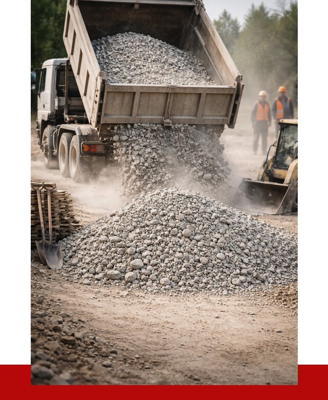 Купить дробленый бетон в Саяногорске от 1741 р./куб | ПРОНЕРУДСнг