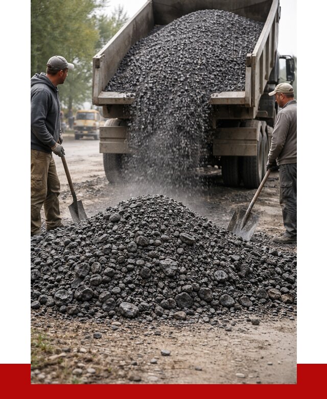 Дробленый асфальт в Саяногорске от 2868 р. с доставкой | ПРОНЕРУДСнг
