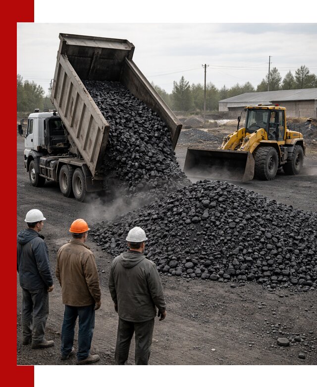 Доставка угля антрацита в Саяногорске с самосвалами и погрузкой