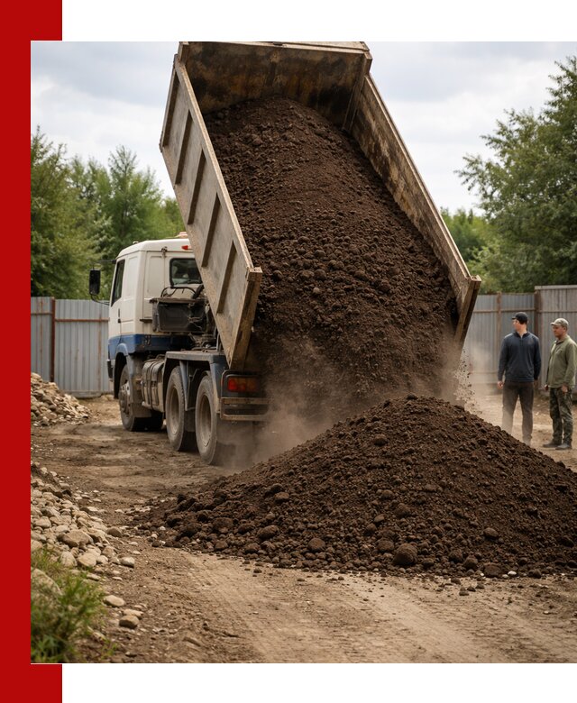 Доставка самосвалом 10 кубов в Саяногорске быстро и надёжно