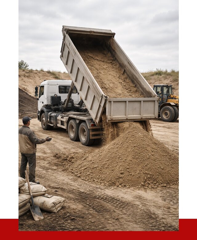 Доставка самосвалом 20 кубов в Саяногорске от 7682 р. | ПРОНЕРУДСнг