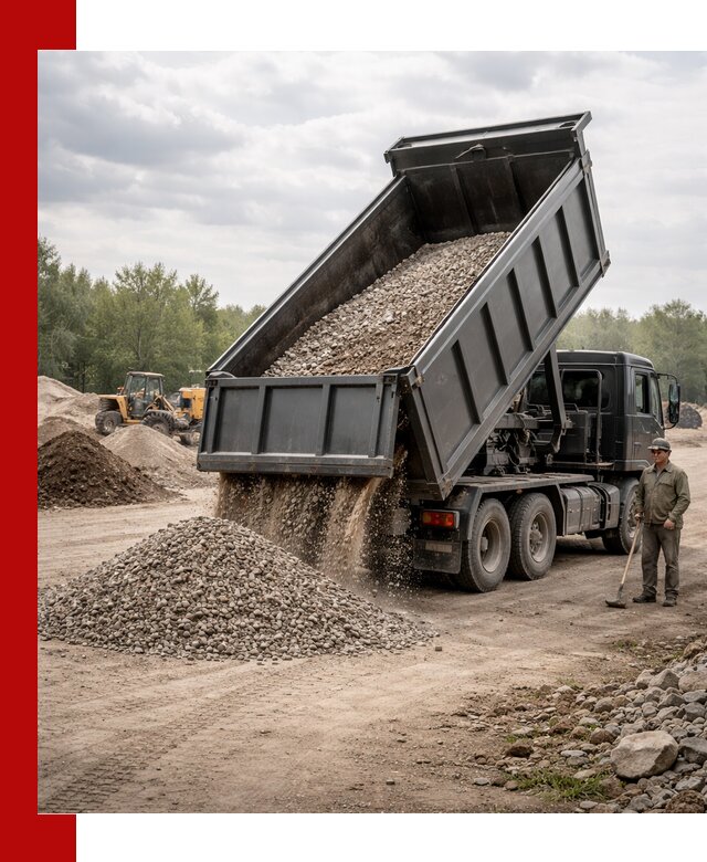 Доставка самосвалом 30 м3 по выгодным ценам в Саяногорске