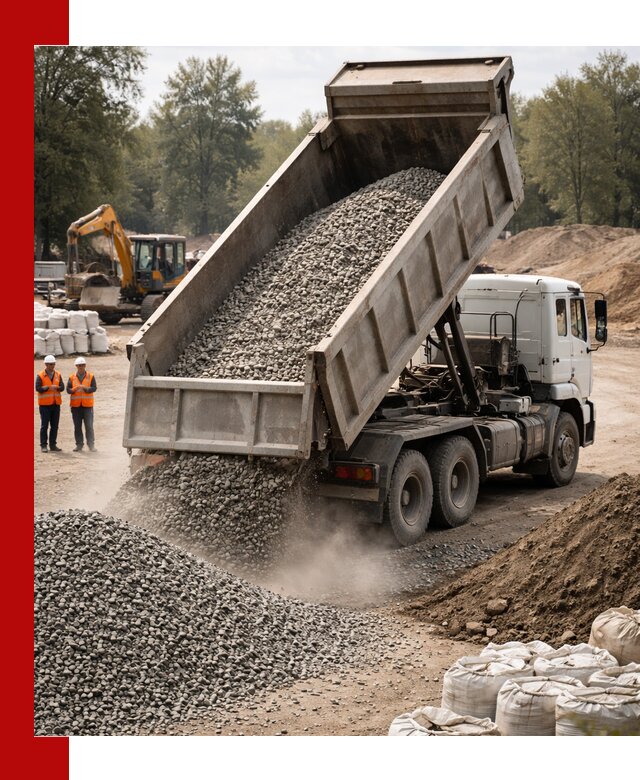 Аренда самосвала в Саяногорске для доставки сыпучих и нерудных материалов