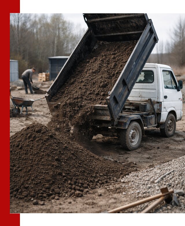 Аренда минисамосвала в Саяногорске для доставки сыпучих материалов