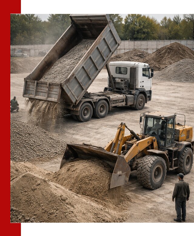 Перевозка сыпучих грузов самосвалами и бортовыми в Саяногорске