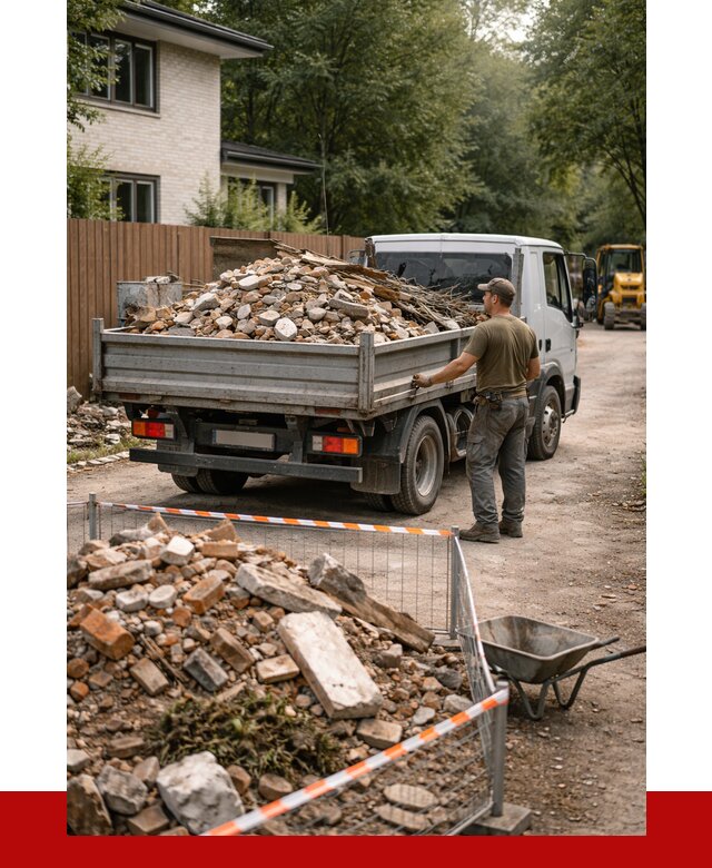 Вывоз строительного мусора с погрузкой в Саяногорске от 7682 р | ПРОНЕРУДСнг