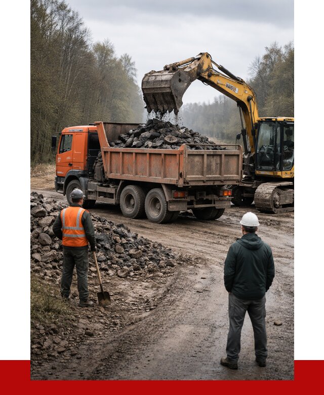 Вывоз асфальта в Саяногорске от 4609 р. самосвалом ПРОНЕРУДСнг