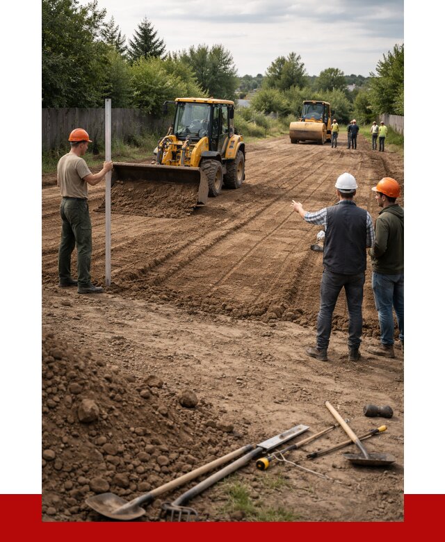 Планировка участка грунтом в Саяногорске от 4609 р ПРОНЕРУДСнг