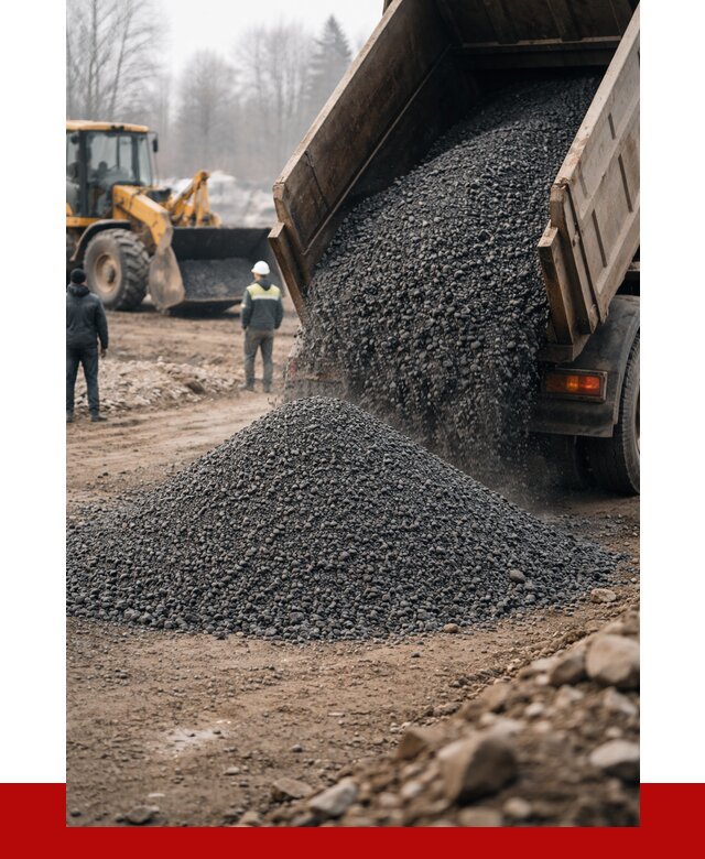 Асфальтовая крошка в Саяногорске с доставкой от 1844 р. | ПРОНЕРУДСнг